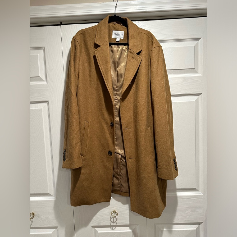 Mens Cole Haan Peacoat